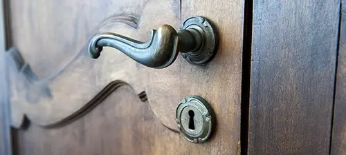 automating a wooden door